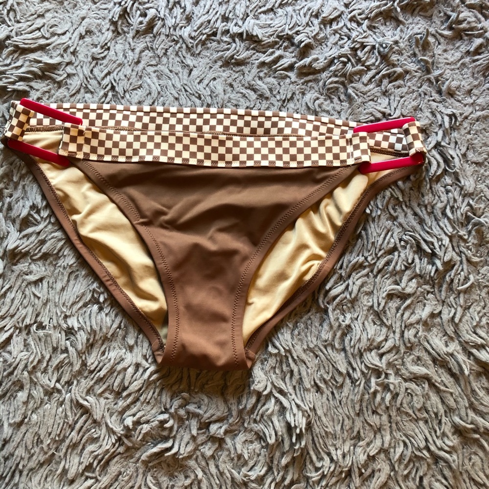 Victoria Secret Bathing Suit Bottom large brown
